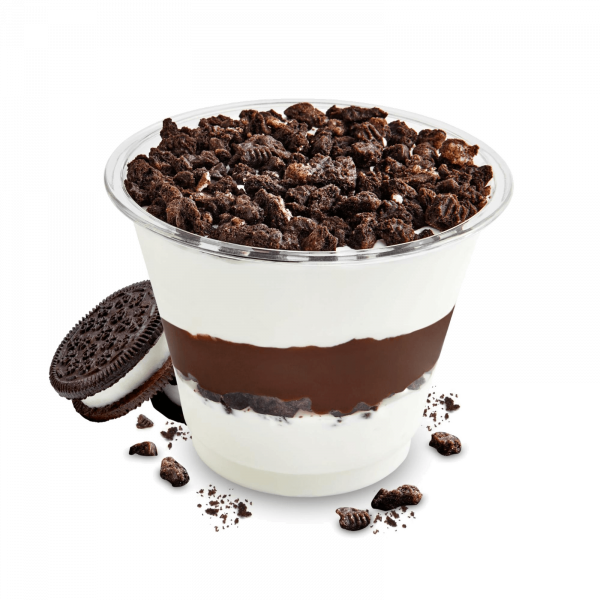 COOKIES CREAM  TIRAMISU CLASSIQUE WITH OREO COOKIE PIECES AND MILK CHOCOLATE